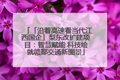 「沿着高速看当代江西国企」梨东改扩建项目：智慧赋能 科技绘就赣鄱交通新图景