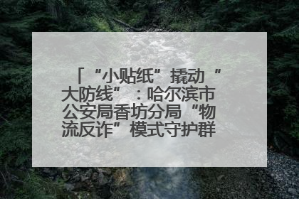“小贴纸”撬动“大防线”：哈尔滨市公安局香坊分局“物流反诈”模式守护群众“钱袋子”
