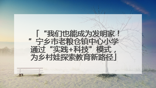 “我们也能成为发明家！”宁乡市老粮仓镇中心小学通过“实践+科技”模式，为乡村娃探索教育新路径