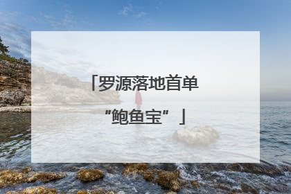 罗源落地首单“鲍鱼宝”