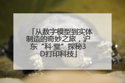 从数字模型到实体制造的奇妙之旅，沪东“科·堂”探秘3D打印科技