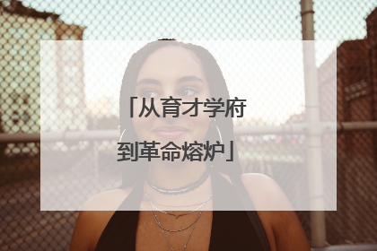 从育才学府到革命熔炉