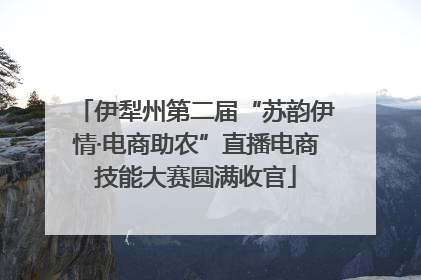 伊犁州第二届“苏韵伊情·电商助农”直播电商技能大赛圆满收官