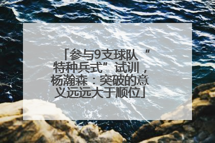 参与9支球队“特种兵式”试训，杨瀚森：突破的意义远远大于顺位