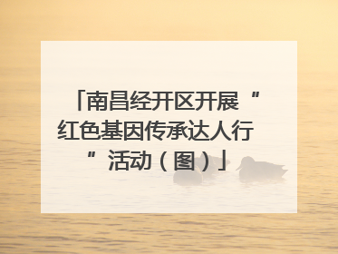 南昌经开区开展“红色基因传承达人行”活动（图）