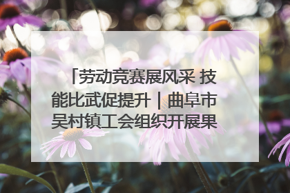劳动竞赛展风采 技能比武促提升｜曲阜市吴村镇工会组织开展果树套袋技能竞赛