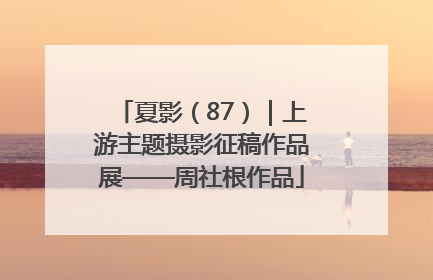 夏影（87）｜上游主题摄影征稿作品展——周社根作品