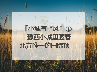 小城有“风”①丨豫西小城里藏着北方唯一的国际顶级皮划艇赛道
