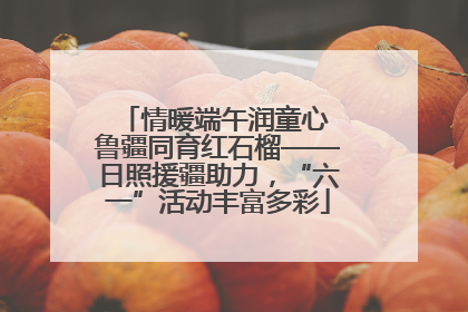 情暖端午润童心 鲁疆同育红石榴——日照援疆助力，“六一”活动丰富多彩