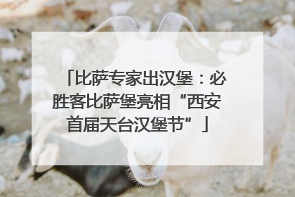 比萨专家出汉堡：必胜客比萨堡亮相“西安首届天台汉堡节”