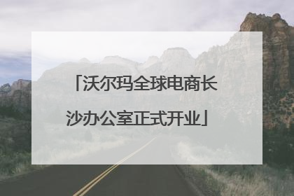 沃尔玛全球电商长沙办公室正式开业