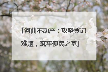 河曲不动产：攻坚登记难题，筑牢便民之基