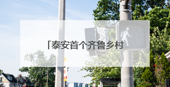 泰安首个齐鲁乡村国债服务站建成