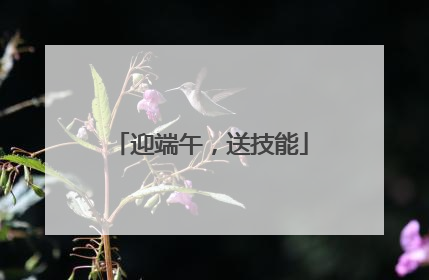 迎端午，送技能