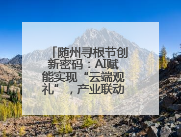 随州寻根节创新密码：AI赋能实现“云端观礼”，产业联动助推经济发展