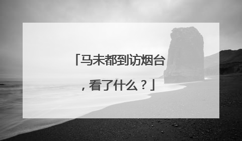 马未都到访烟台，看了什么？