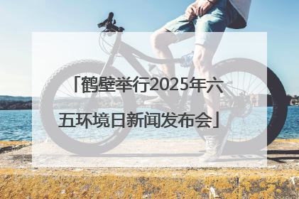 鹤壁举行2025年六五环境日新闻发布会