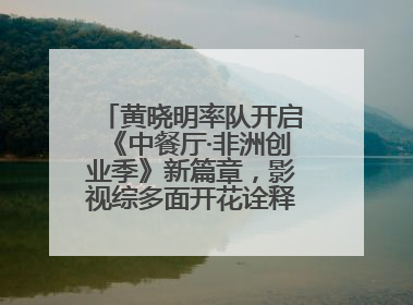黄晓明率队开启《中餐厅·非洲创业季》新篇章，影视综多面开花诠释全能担当