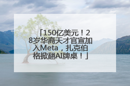 150亿美元！28岁华裔天才官宣加入Meta，扎克伯格掀翻AI牌桌！