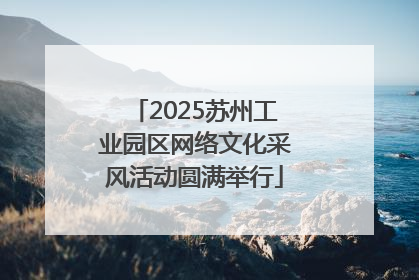 2025苏州工业园区网络文化采风活动圆满举行