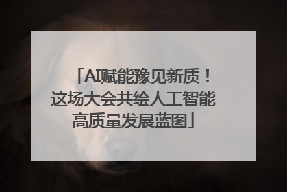 AI赋能豫见新质！这场大会共绘人工智能高质量发展蓝图
